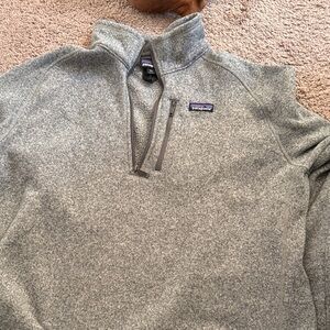 Patagonia Gray Fleece Jacket